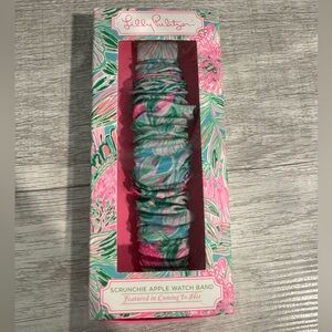 Lilly Pulitzer Floral Scrunchie Watch Band - Featured in Coming In Hot
